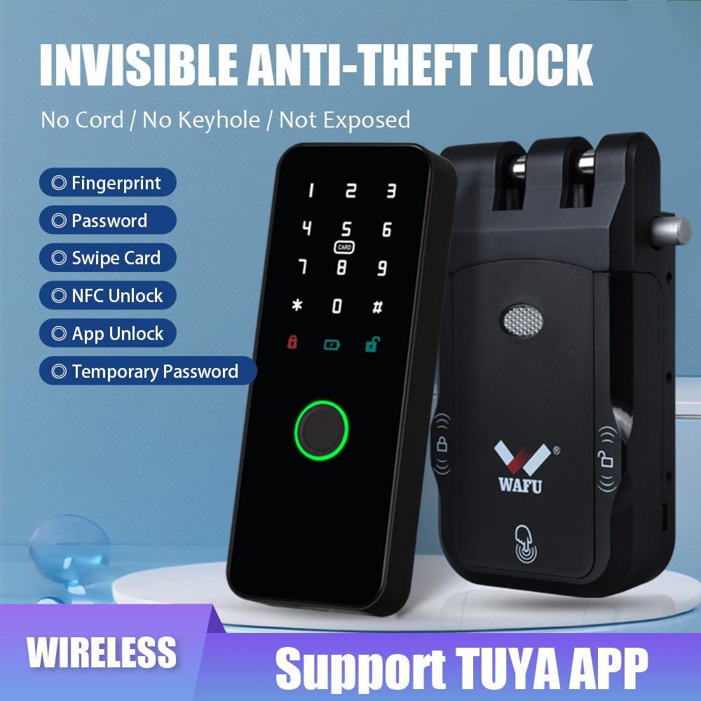 WF-026 serratura nascosta wireless con sei metodi di sblocco