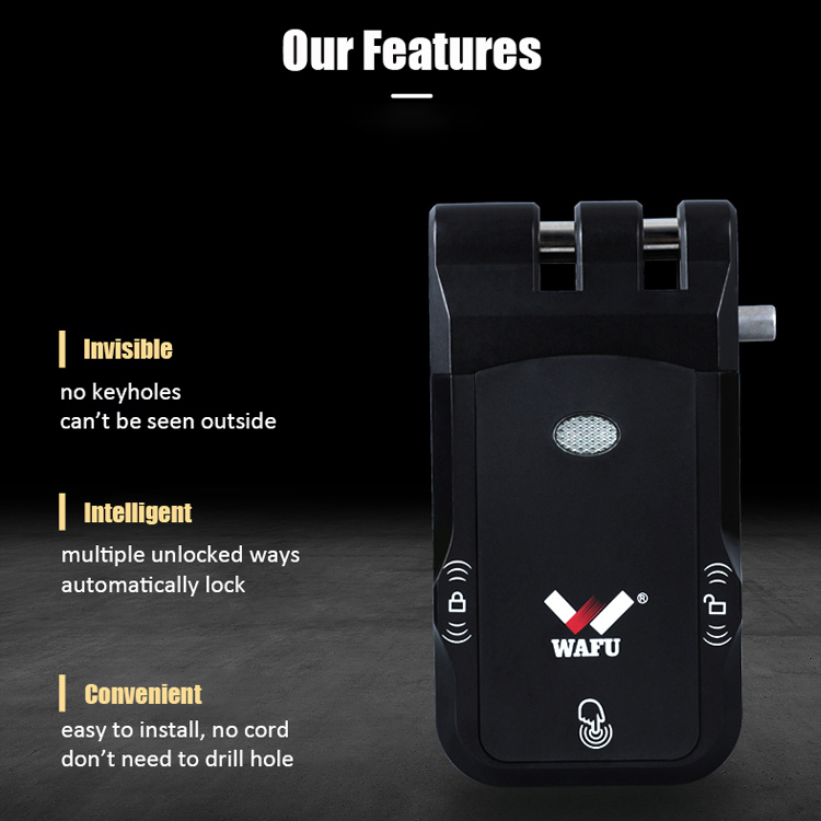 WF-026 tre caratteristiche smart: senza fori / automatica / installazione senza trapano