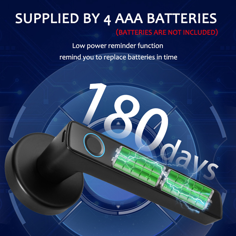 WF-F8: alimentata da 4 × batterie AAA con avviso batteria scarica