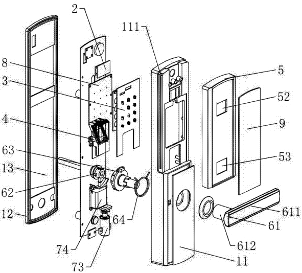 Diagramma tecnologia serrature intelligenti