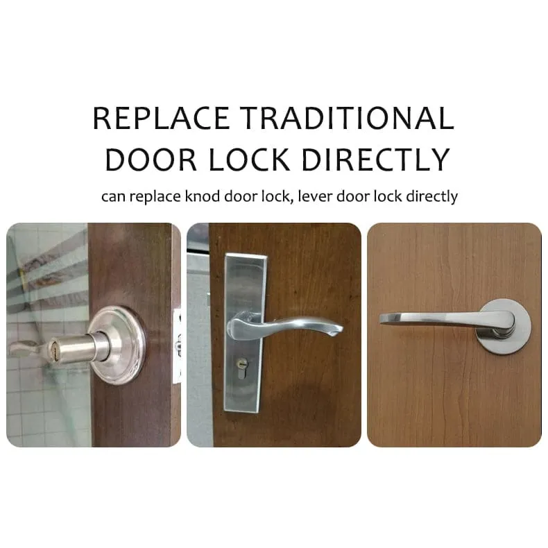 WAFU WF-016 Handle Lock —no-wire handle lock, fingerprint lock | detail image 8