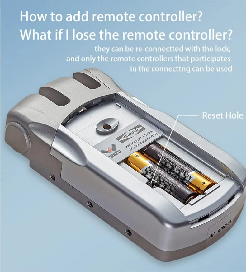 WAFU WF-019 Invisible Remote Lock | Invisible Remote Lock, zinc alloy | detail image 10