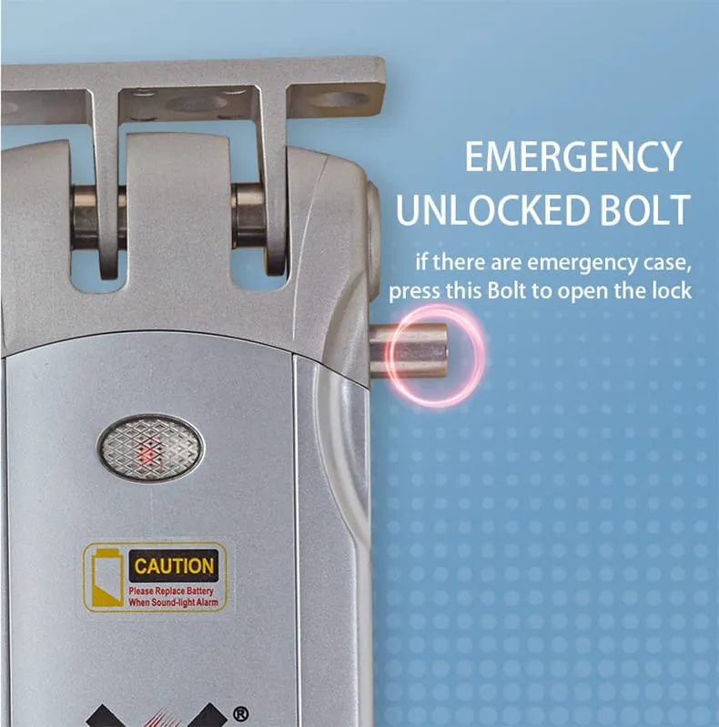 WAFU WF-019 Invisible Remote Lock | Invisible Remote Lock, zinc alloy | detail image 13