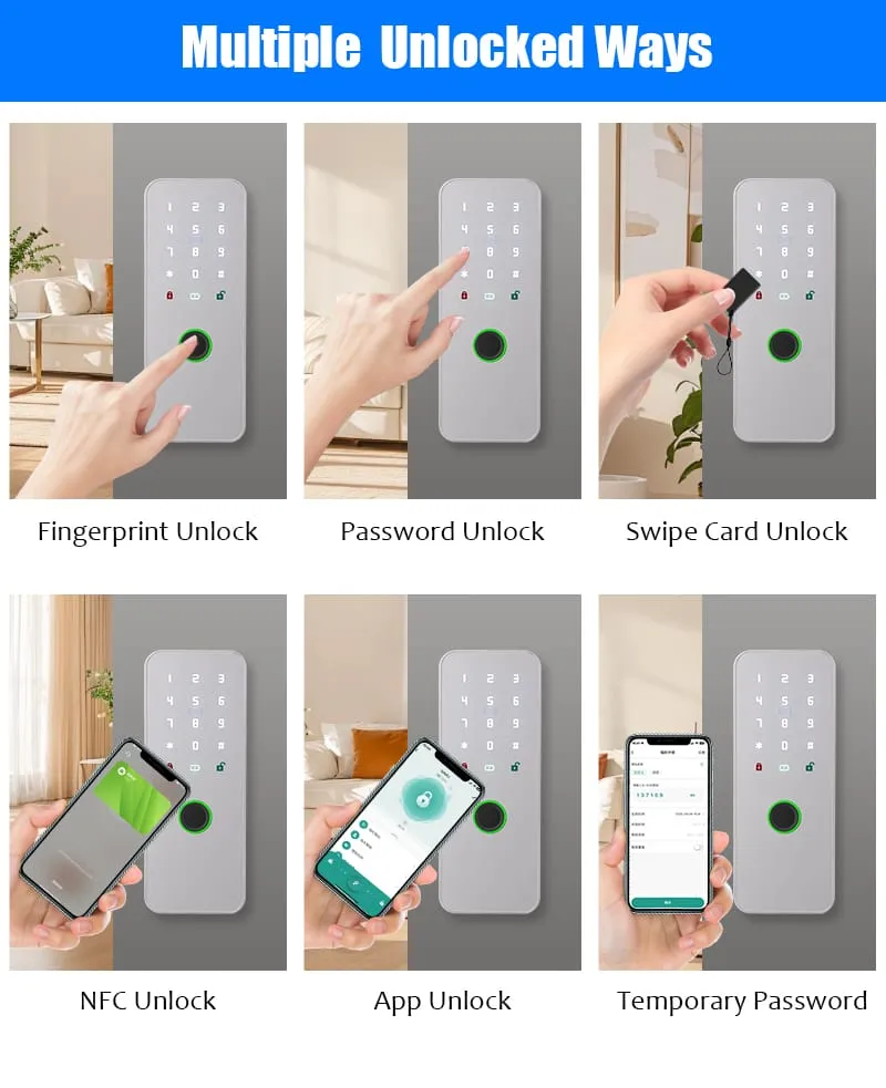 WAFU WF-019 Invisible Remote Lock | Invisible Remote Lock, zinc alloy | detail image 7