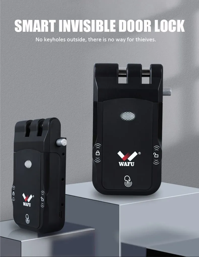 WAFU WF-026 Hidden Anti-Theft Lock —hidden remote lock, Europe hit | detail image 1