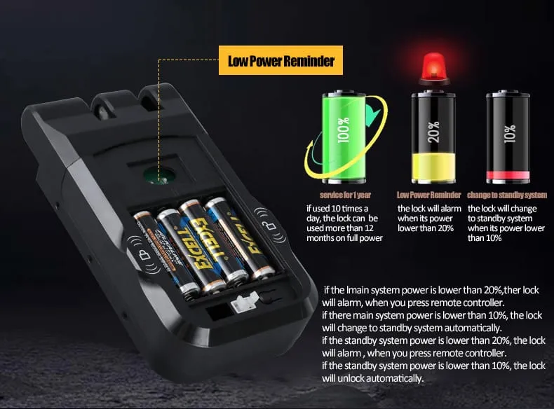 WAFU WF-026 Hidden Anti-Theft Lock —hidden remote lock, Europe hit | detail image 8