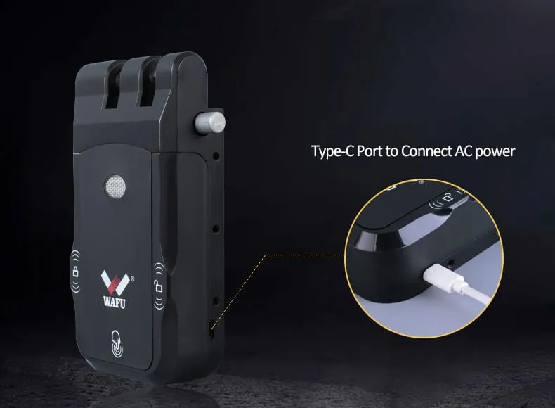 WAFU WF-026 Hidden Anti-Theft Lock —hidden remote lock, Europe hit | detail image 9