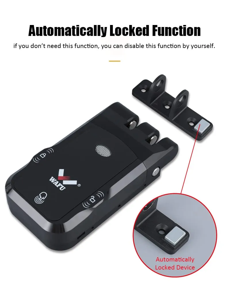 WAFU WF-026 Hidden Anti-Theft Lock —hidden remote lock, Europe hit | detail image 10