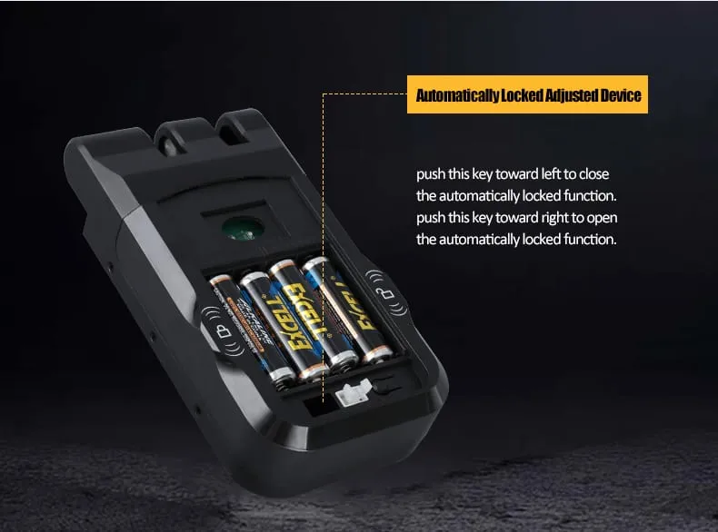 WAFU WF-026 Hidden Anti-Theft Lock —hidden remote lock, Europe hit | detail image 11