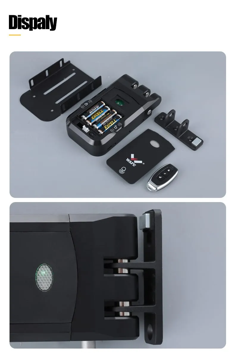 WAFU WF-026 Hidden Anti-Theft Lock —hidden remote lock, Europe hit | detail image 13