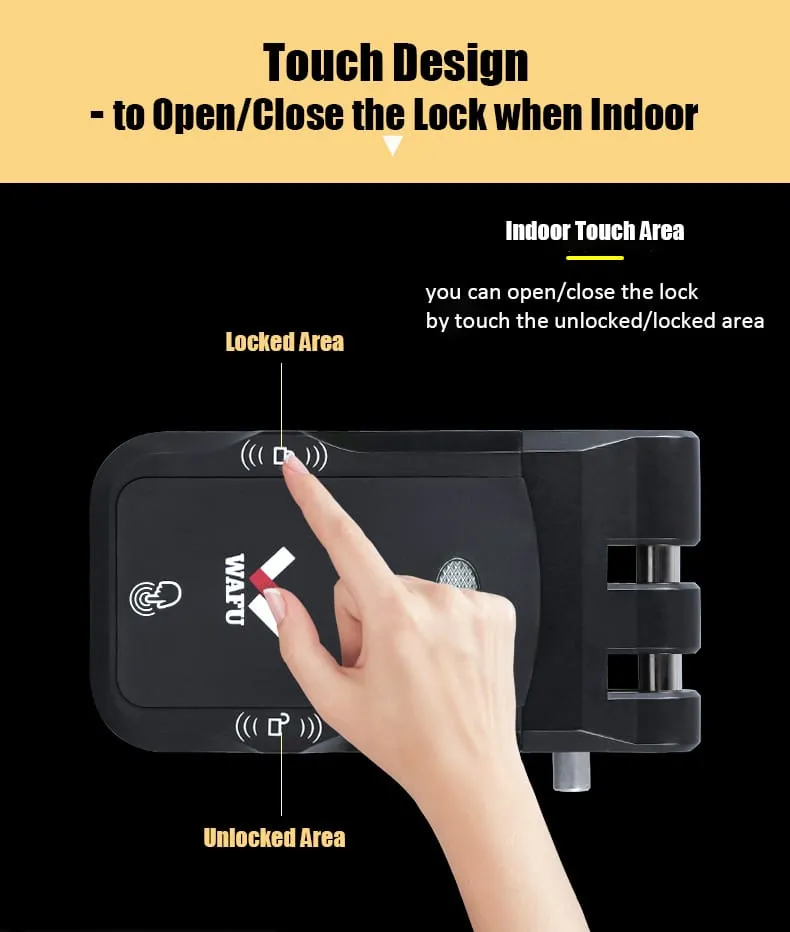 WAFU WF-026 Hidden Anti-Theft Lock —hidden remote lock, Europe hit | detail image 4