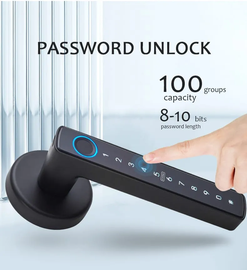 WAFU WF-F6 Fingerprint Handle Lock —fingerprint handle lock, Bluetooth door lock | detail image 14