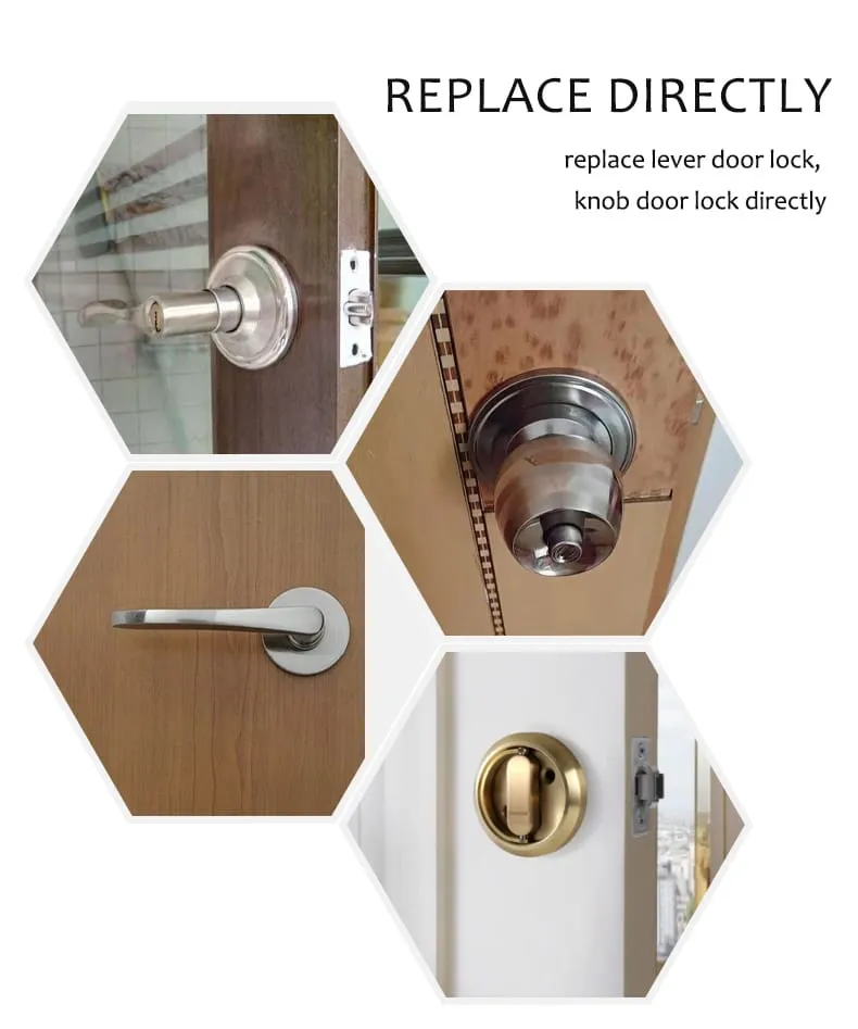 WAFU WF-F8 Fingerprint & Password Handle Lock —fingerprint password handle lock, large capacity | detail image 9