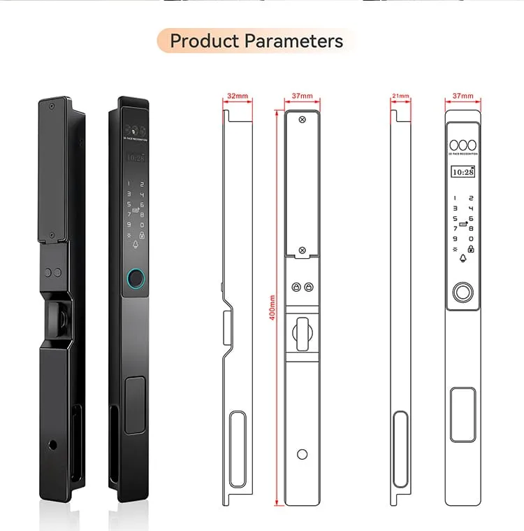 Corpo serratura semi-auto —silenzioso e durevole