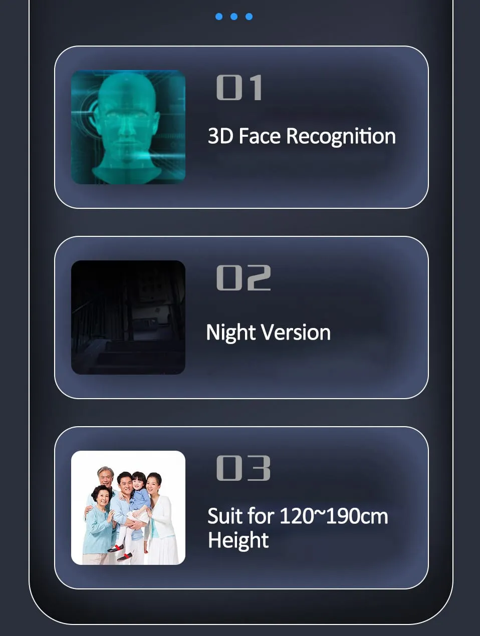 WAFU WF-MY4 3D Visual Peephole Lock —3D face recognition, visual peephole lock | detail image 4