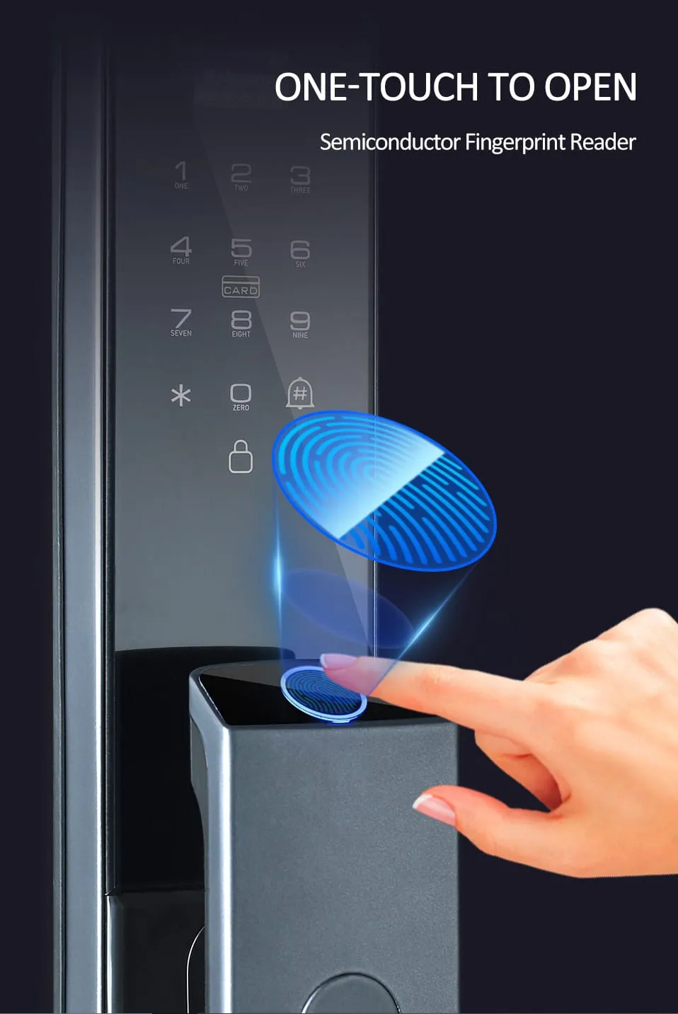 WAFU WF-MY4 3D Visual Peephole Lock —3D face recognition, visual peephole lock | detail image 6