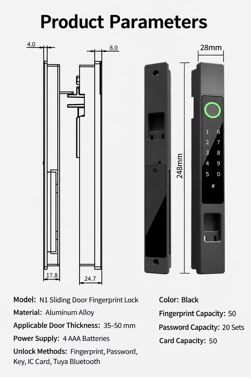 Immagine dettagliata del prodotto WAFU WF-N1 3