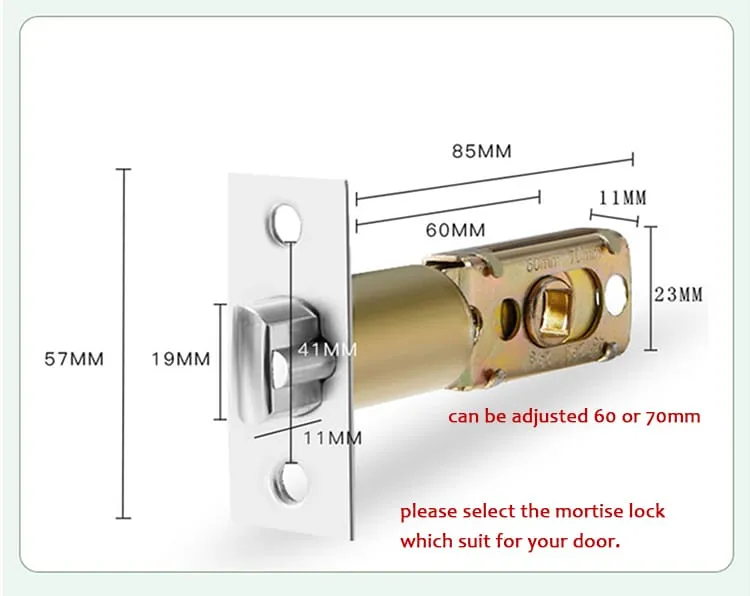 WAFU WF-Q7 Smart Ball Knob Lock —Smart Ball Knob Lock, modern minimalist | detail image 11
