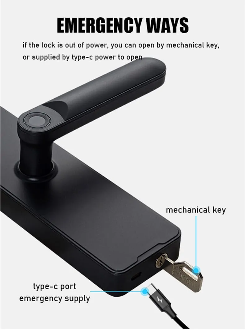 WAFU WF-X8 Smart Peephole Lock —smart peephole lock, 10-language menu | detail image 12