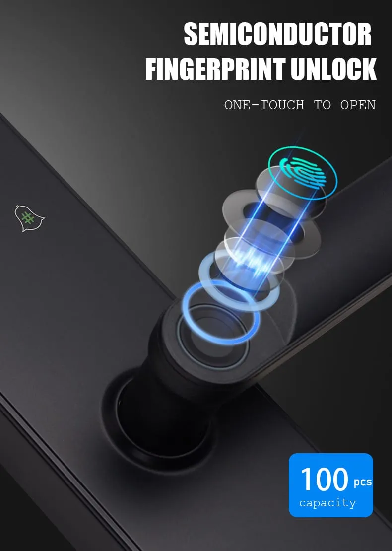 WAFU WF-X8 Smart Peephole Lock —smart peephole lock, 10-language menu | detail image 3
